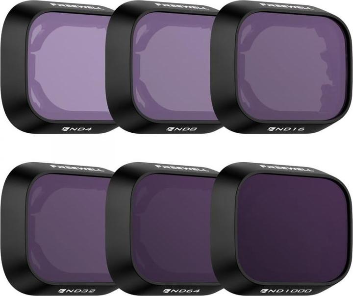 Produktbild Freewell Filters All Day (6-Pack) (Drohnen Filter, DJI Mini 3 Pro, DJI Mini 3)