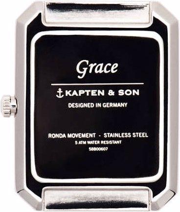 Image du produit Kapten & Son Grace Silver Mesh (Montre analogique, 25 mm)