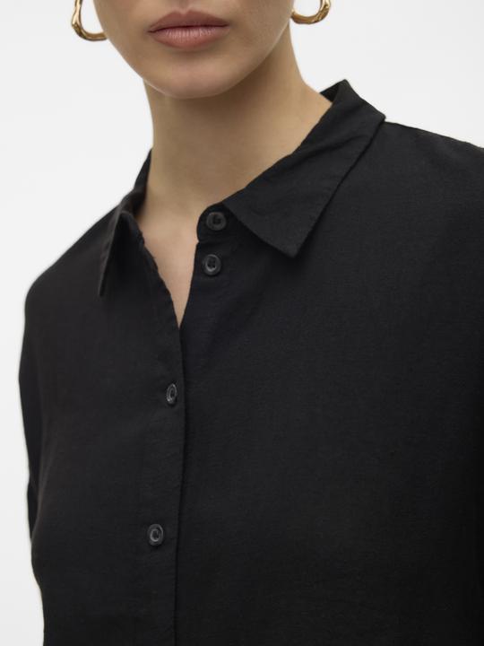 Immagine prodotto Vero Moda Vmlinn Lino 2/4 Camicia Corta Wvn Noos (XL)