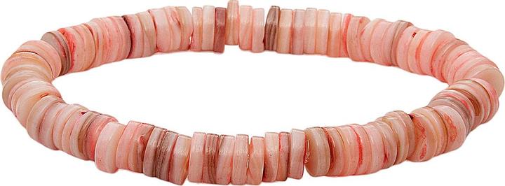 Actual product image Leyda Shell bracelet (Coloured stone)
