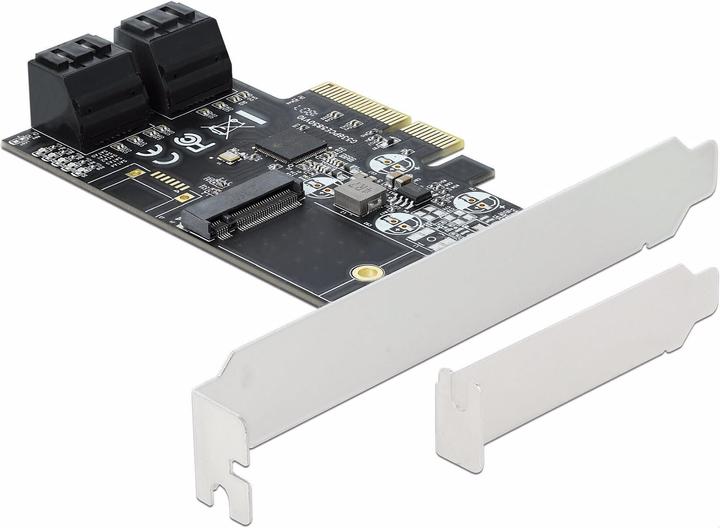 Actual product image Delock PCI Express x4 SATA, 1x M.2