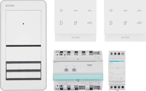 Actual product image Elcom ELCO REP112Y HOME AudioSet 2 participants AP 2D external ws/indoor ws. TOUCH polarwe