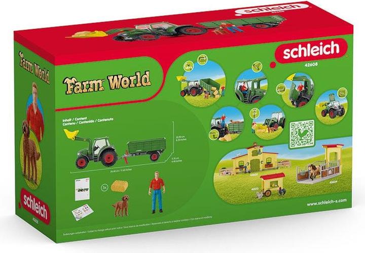 Produktbild Schleich Traktor mit Anhänger