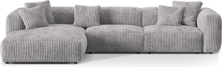 Actual product image Micadoni Modular Left Corner Sofa, "Martina", 3 Seats, 332x176x75 Made in Europe (Corner sofa)