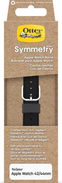 Actual product image OtterBox Symmetry Cactus Leather Watch Band for Apple Watch 9/8/7 45mm (44 mm, 45 mm, 42 mm, Vegan Leather)