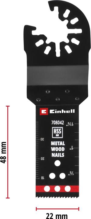 Actual product image Einhell Tauchsägeblatt, 708042, Bi-Metall, 22 mm