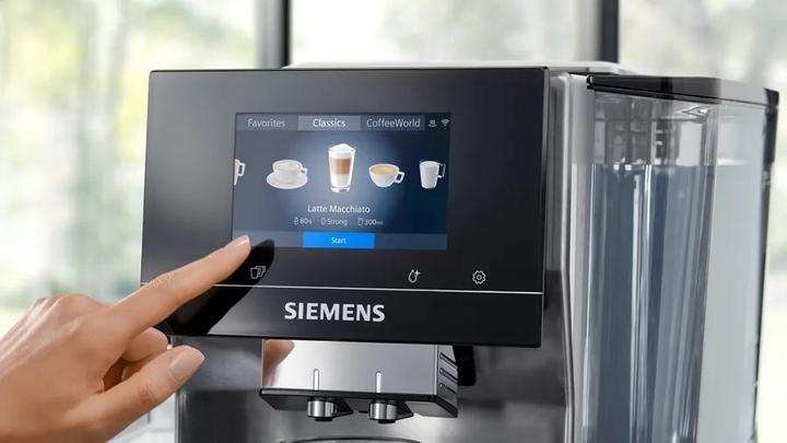 Actual product image Siemens TQ715R03 EQ 700 Integral Coffee Machine (EU plug)