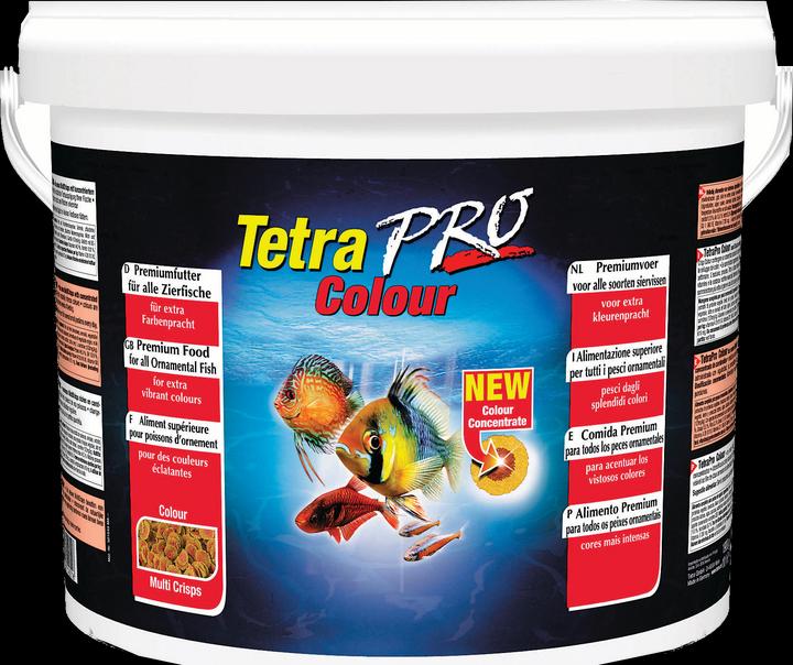 Actual product image Tetramin Pro Color MultiCrisps 10l color enhancing feed (Ornamental Fish, 10000 ml)