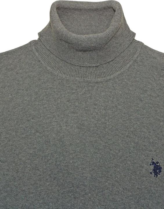 Actual product image U.S. Polo ASSN. Pullover Turtleneck Shirt Longsleeve Rollneck (3XL)