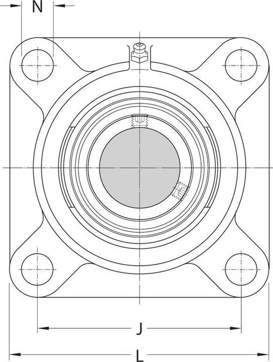 Produktbild SKF Y-Flanschlagereinheiten (Lagergehäuse)