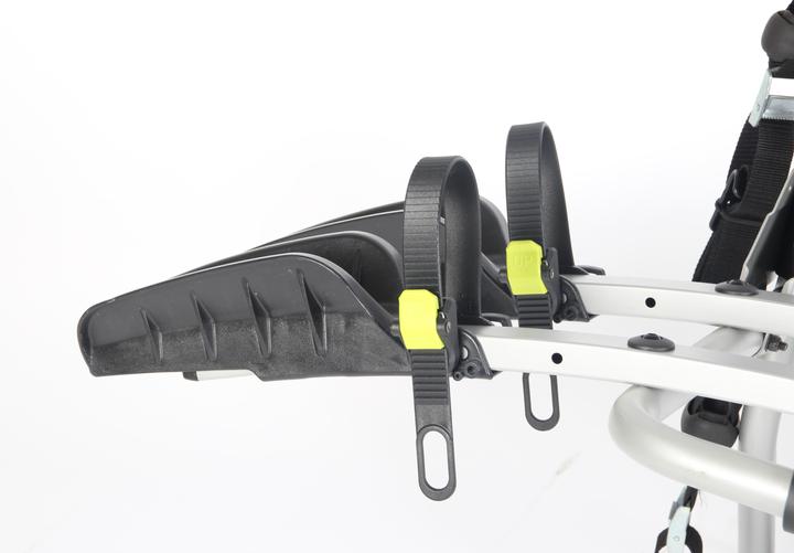 Actual product image BuzzRack Pilot bike carrier with collision protection for 2 bikes