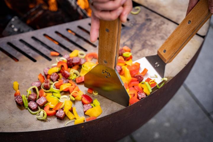 Actual product image Feu du Jardin Stainless steel cleaning scraper Cleano