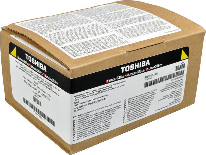 Image du produit Toshiba T-FC338EYR Tonerkartusche (e) Original (Y)