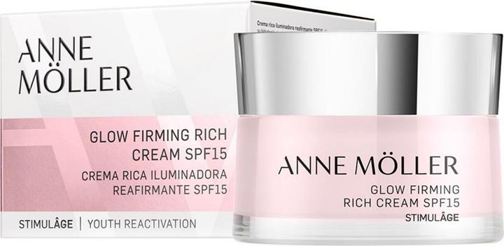 Actual product image Anne Möller Glow Firming Rich Crème Sun Protection Factor 15 (50 ml, Day cream, SPF 15)