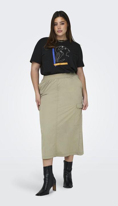 Image du produit Only Taille haute Curve Jupe longue (48)