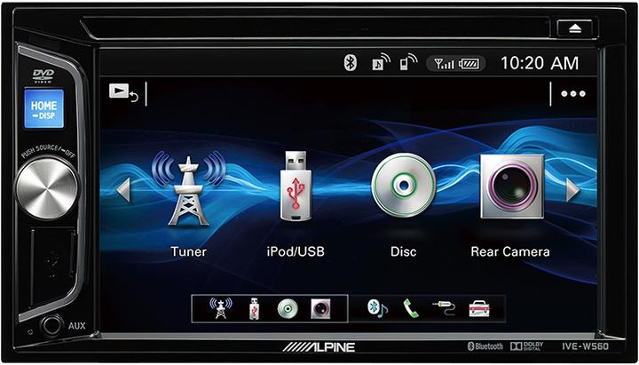 Actual product image Alpine IVE-W560BT Media Station