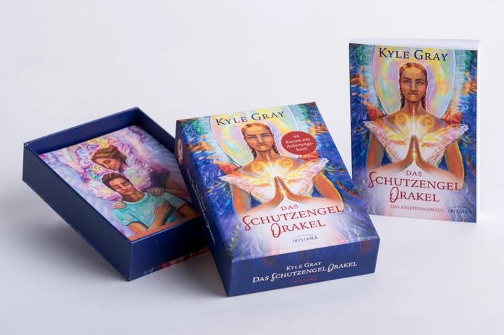 Produktbild Das Schutzengel-Orakel. Buch mit 44 Karten (Deutsch, Kyle Gray, 2021)