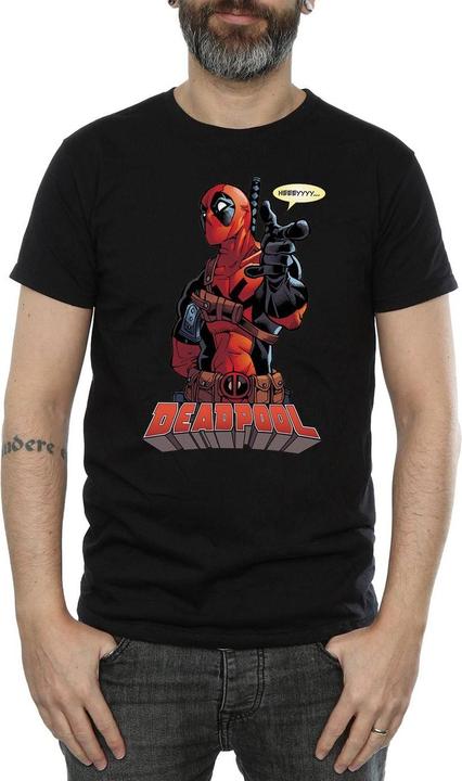 Produktbild Deadpool Mens Hey You Cotton T-Shirt (XL)