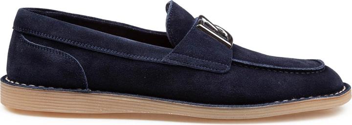 Produktbild Dolce & Gabbana suede moccasin color blue (42)