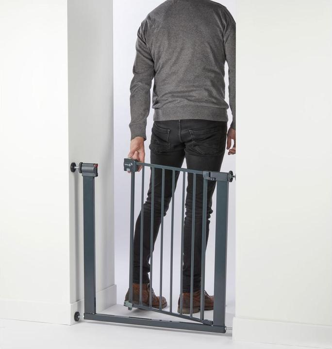 Immagine prodotto Safety 1st - SF1 Easy Close - Metal Wood Effect - 73-80cm, extendable to 136cm (73 cm)