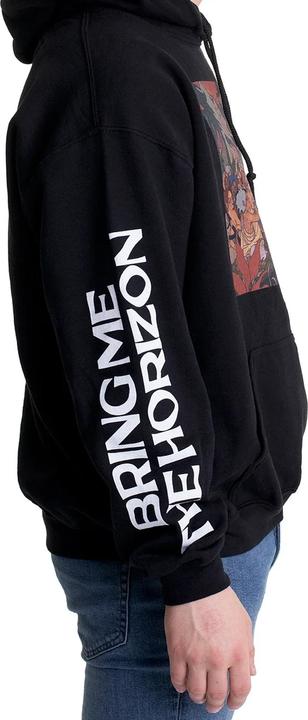 Immagine prodotto Bring Me The Horizon Felpa con cappuccio per adulti Post Human Survival Horror Cover Pullover (L)