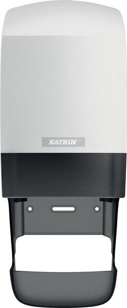 Katrin Toilettenpapierspender Inclusive mit Hülsenfänger weiss Kunststoff System Toilettenpapierspen
