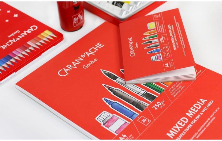 Produktbild Caran d'Ache Multitechnik-Zeichennblock A4 (A4, Blanko, Weicher Einband)
