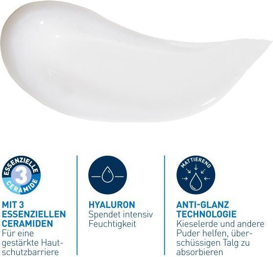 Actual product image CeraVe Moisturising gel cream (52 ml, 24h cream, Face gel)