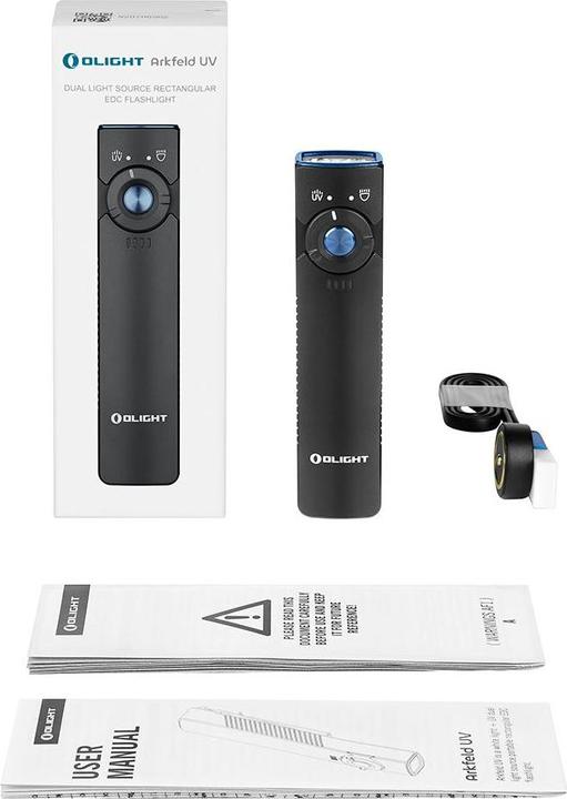 Actual product image Olight Arkfeld UV NW (11 cm, 1000 lm)
