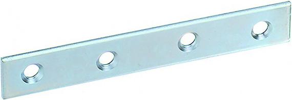 Image du produit Werkstarck Plaques d'assemblage 97/15mm acier zingu (Plaques de renfort, 1 pcs)