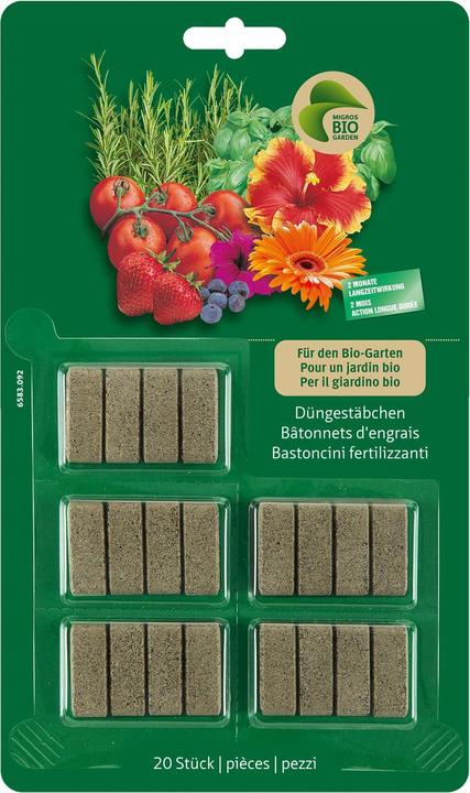 Migros-Bio Garden Düngestäbchen (0.06 kg)