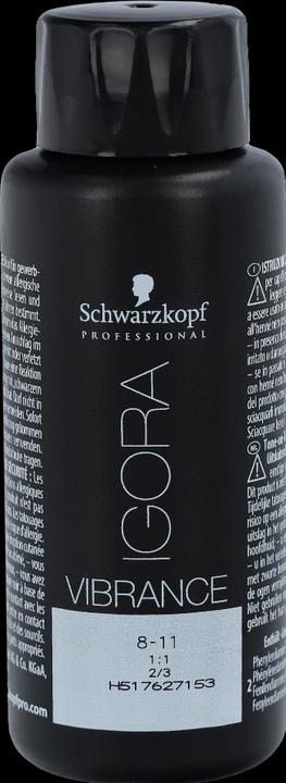 Produktbild Schwarzkopf Professional IGORA Vibrance Haartönung NEU (8-11 Hellblond Cendré Extra)