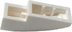 Actual product image LEGO 1x3 Roof Tile Curved White - White Slope Curved Roof Tile 50950 NEW! Quantity 500x (50950, LEGO Classic)