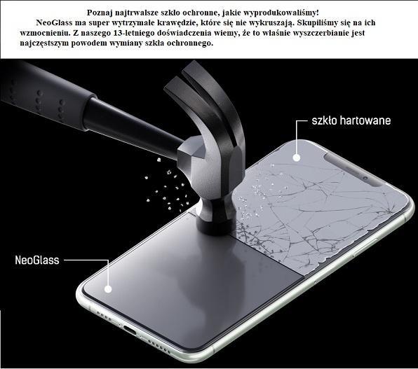Actual product image 3MK NeoGlass for iPhone 11 Pro black frame (1 Piece, Apple iPhone 11 Pro)