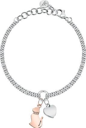 Immagine prodotto Morellato Incantevole bracciale bicolore Cat&Heart Mascotte SAVL11