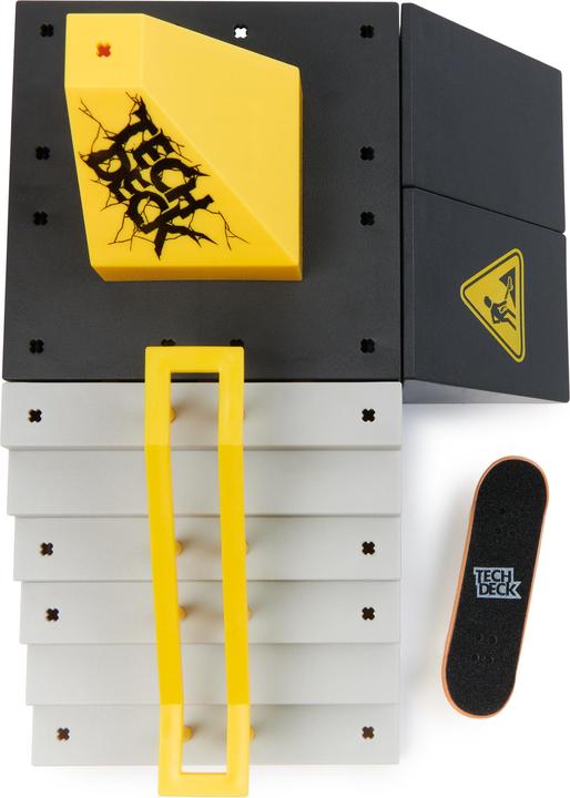 Actual product image Spin Master Tech Deck, Pyramid Shredder, X-Connect Park Creator, set di rampe da personalizzare e costruire con