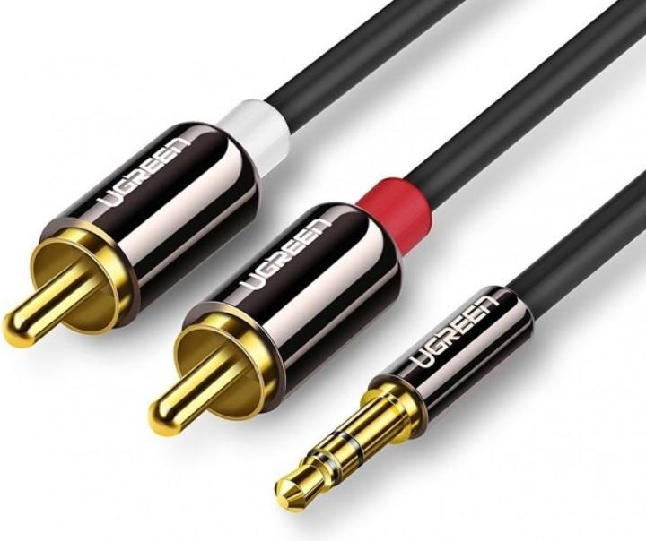 Actual product image Ugreen 2x RCA - 3.5mm jack (1 m, Cinch, 3.5mm jack (AUX))
