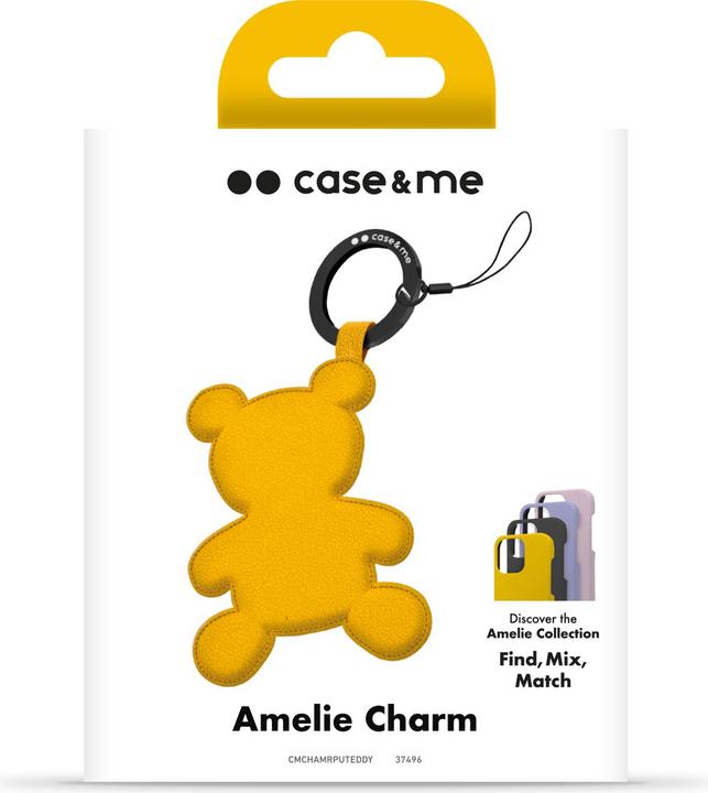 Image du produit SBS case&me Amelie Teddy Eco Leather charm yellow (Chlorure de polyvinyle (PVC), Similicuir (PU))