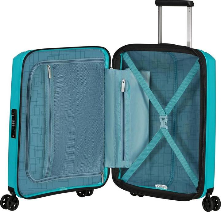 Actual product image American Tourister Travel Case Aerostep 36 L, Turquoise Tonic (36 l, Hand luggage (up to 50 litres))
