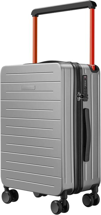 British Traveller Hartschalen-Handgepäckkoffer mit TSA-Schloss (38 l, Handgepäck (bis 50l))