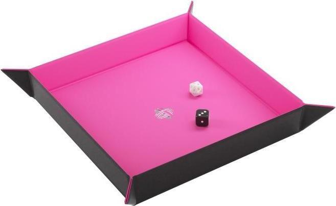Produktbild Gamegenic GGS60049 - Magnetic Dice Tray Square Black&Pink