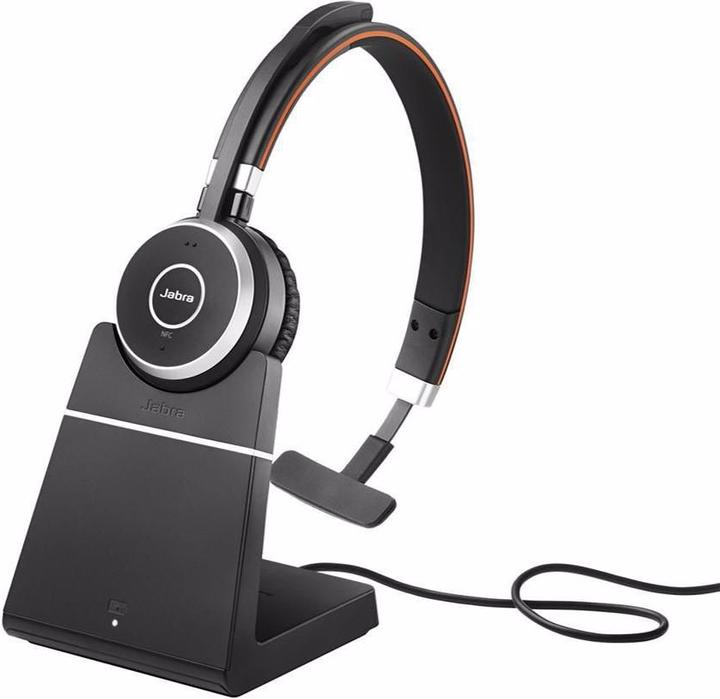 Jabra Evolve 65 UC Mono inkl. Ladestation (Kabellos, USB-A)