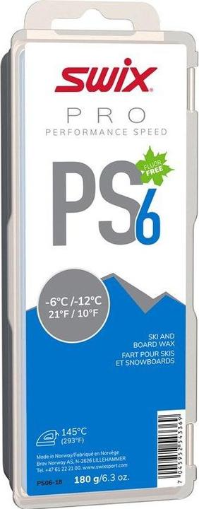 Swix PS06-180g Cire de glissement (Cire)