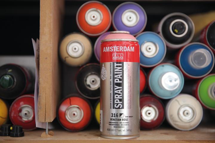 Image du produit Amsterdam Peinture en spray (Jaune primaire, 400 ml)
