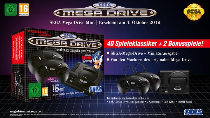 Produktbild Sega Mega Drive Mini