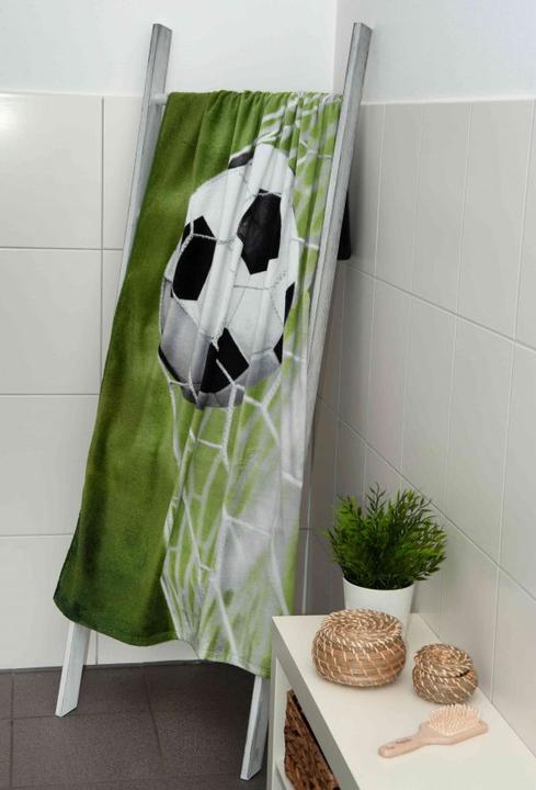 Actual product image Herding Football bath towel (75 x 150 cm)