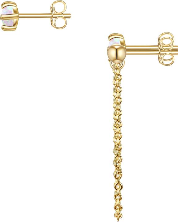 Immagine prodotto Glanzstücke München Donna Argento Opale (synth.) oro giallo - 26623 (Argento)