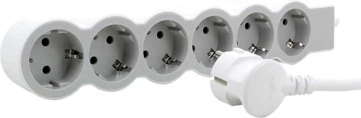 Produktbild Legrand Flache Steckdosenleiste, 6-fach Steckdose (6 x, CEE 32/3, 1.50 m)
