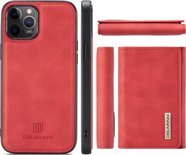 Actual product image Cover-Discount iPhone 13 mini - case with credit cards case red (Apple iPhone 13 mini)