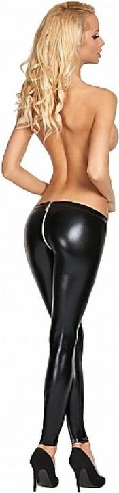 Actual product image 7 Heaven Wetlook Zipper Leggings (L)